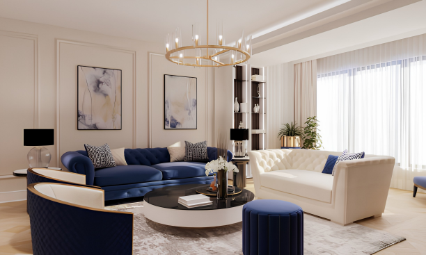 Luxury neutral living room inspiration